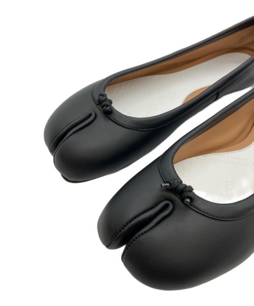 Maison Margiela（メゾンマルジェラ）Maison Margiela (メゾンマルジェラ) タビバレリーナシューズ ブラック サイズ:37の古着・服飾アイテム