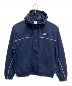 NIKEナイキ）の古着「クラブ アスリート フーディ ジャケット」｜ネイビー