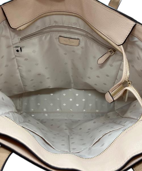 Kate Spade（ケイトスペード）Kate Spade (ケイトスペード) マーティ ラージ トート ベージュの古着・服飾アイテム