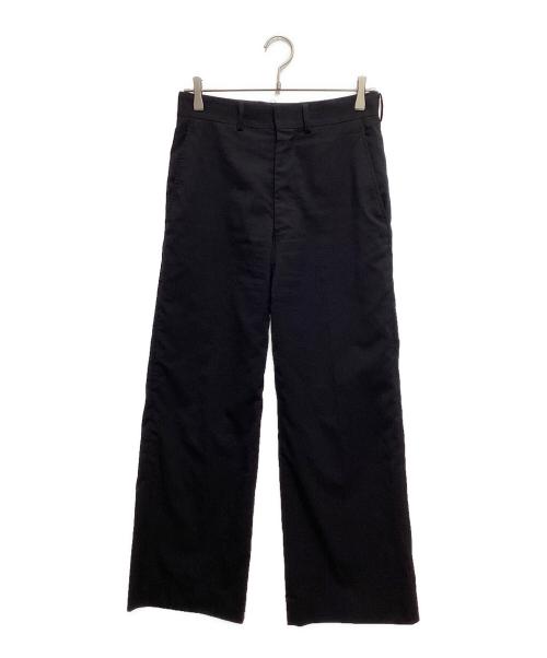 JUNYA WATANABE COMME des GARCONS（ジュンヤワタナベ コムデギャルソン）JUNYA WATANABE COMME des GARCONS ((ジュンヤワタナベ コムデギャルソン) ウールワイドトラウザーパンツ ブラック サイズ:XSの古着・服飾アイテム
