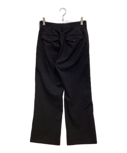 JUNYA WATANABE COMME des GARCONS（ジュンヤワタナベ コムデギャルソン）JUNYA WATANABE COMME des GARCONS ((ジュンヤワタナベ コムデギャルソン) ウールワイドトラウザーパンツ ブラック サイズ:XSの古着・服飾アイテム