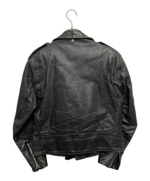 Schott（ショット）Schott (ショット) 50Sヴィンテージワンスターダブルライダース ジャケット ブラック サイズ:40の古着・服飾アイテム