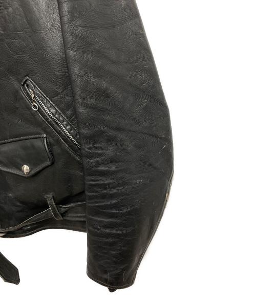 Schott（ショット）Schott (ショット) 50Sヴィンテージワンスターダブルライダース ジャケット ブラック サイズ:40の古着・服飾アイテム