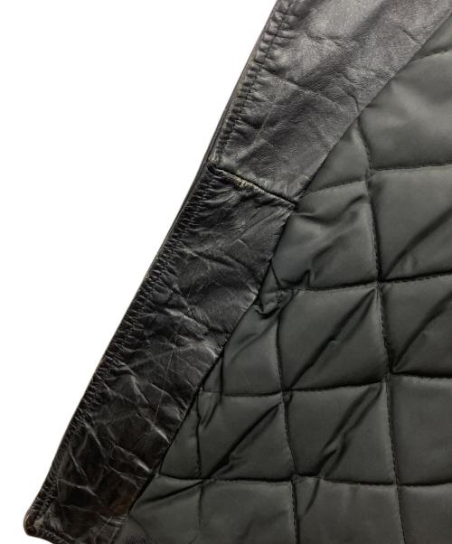Schott（ショット）Schott (ショット) 50Sヴィンテージワンスターダブルライダース ジャケット ブラック サイズ:40の古着・服飾アイテム