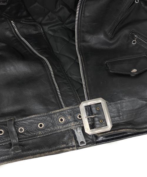 Schott（ショット）Schott (ショット) 50Sヴィンテージワンスターダブルライダース ジャケット ブラック サイズ:40の古着・服飾アイテム