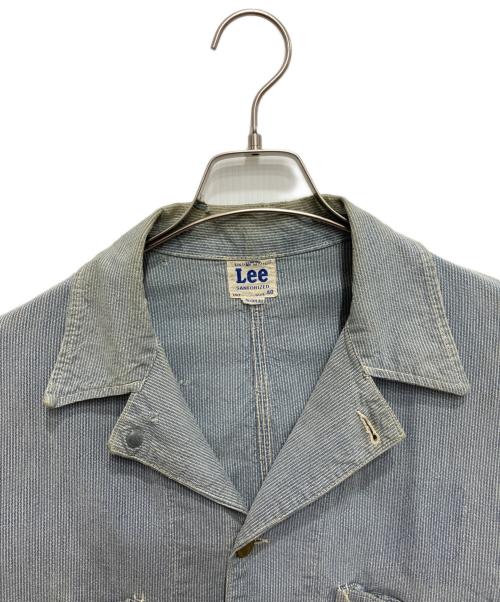 LEE（リー）LEE (リー) 98-J 50's ロングLボタン ヴィンテージカバーオール ブルー サイズ:40の古着・服飾アイテム