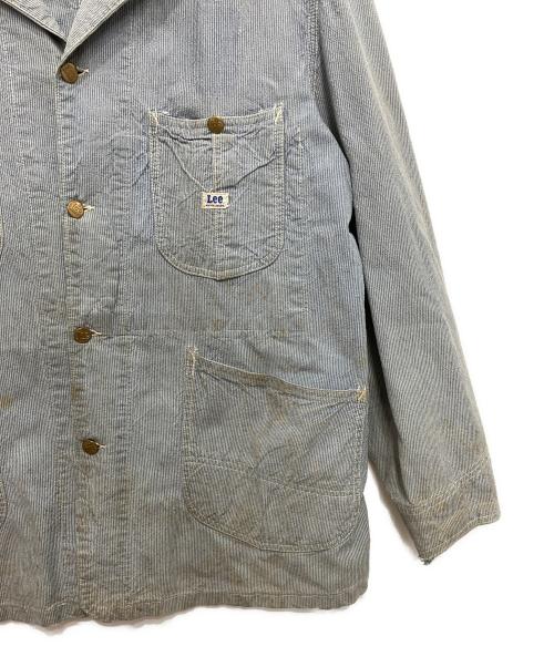 LEE（リー）LEE (リー) 98-J 50's ロングLボタン ヴィンテージカバーオール ブルー サイズ:40の古着・服飾アイテム