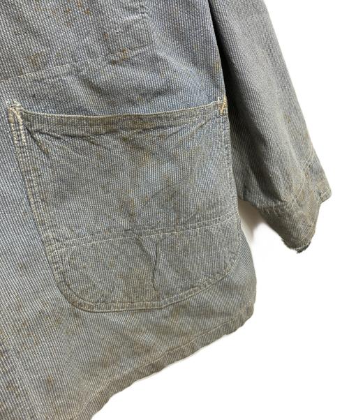 LEE（リー）LEE (リー) 98-J 50's ロングLボタン ヴィンテージカバーオール ブルー サイズ:40の古着・服飾アイテム