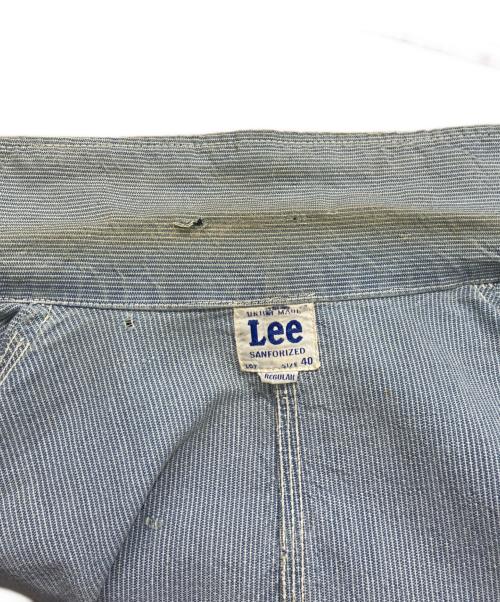 LEE（リー）LEE (リー) 98-J 50's ロングLボタン ヴィンテージカバーオール ブルー サイズ:40の古着・服飾アイテム