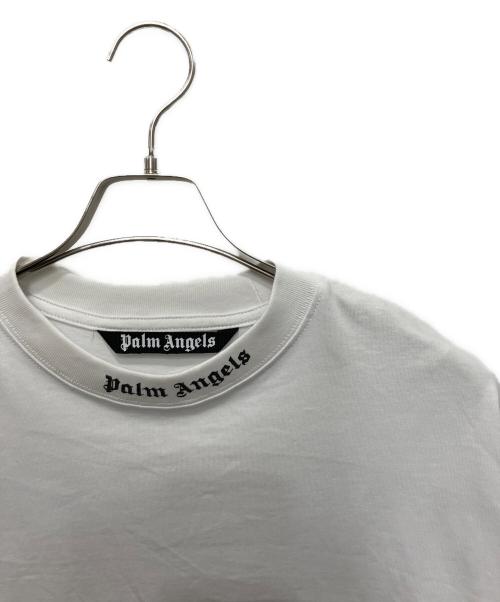 Palm Angels（パーム エンジェルス）Palm Angels (パーム エンジェルス) ロゴTシャツ ホワイト サイズ:Lの古着・服飾アイテム