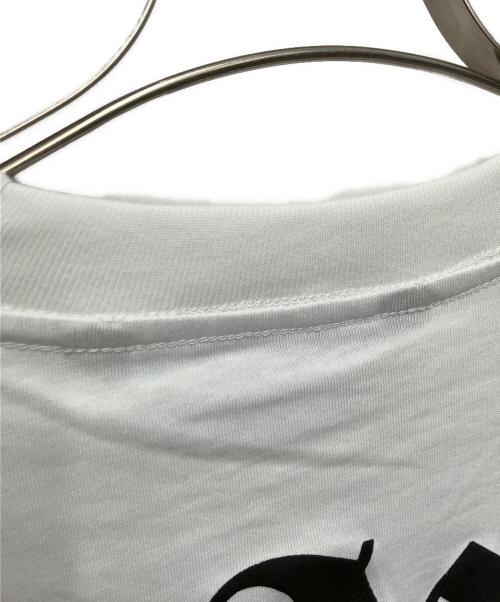Palm Angels（パーム エンジェルス）Palm Angels (パーム エンジェルス) ロゴTシャツ ホワイト サイズ:Lの古着・服飾アイテム