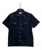 Carhartt WIPカーハート ワーク イン プログレス）の古着「S/S MASTER SHIRT」｜ネイビー