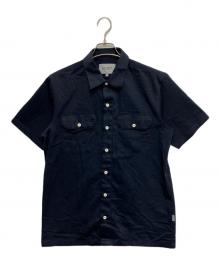 Carhartt WIP（カーハート ワーク イン プログレス）の古着「S/S MASTER SHIRT」｜ネイビー