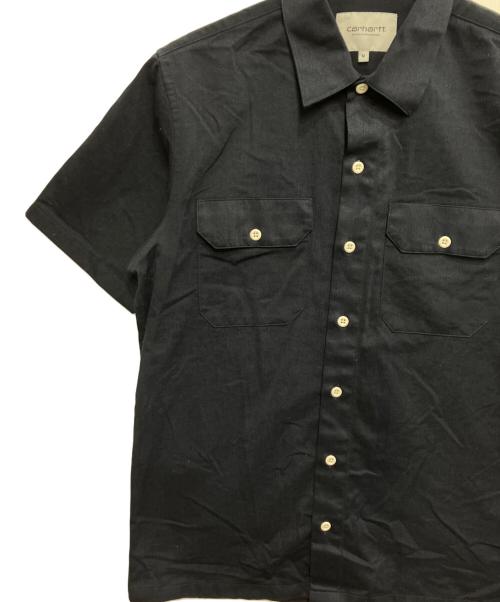 Carhartt WIP（カーハート ワーク イン プログレス）Carhartt WIP (カーハート ワーク イン プログレス) S/S MASTER SHIRT ネイビー サイズ:Mの古着・服飾アイテム