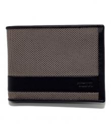 TUMI（トゥミ）の古着「ALPHA SLG グローバル・ダブル・ビルフォード」｜ブラック×グレー