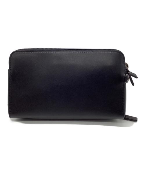 TUMI（トゥミ）TUMI (トゥミ) NASSAU トリプル・ジップ・クラッチ ブラックの古着・服飾アイテム