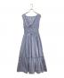 HER LIP TO（ハーリップトゥ）の古着「Riviera Double Bow Dress」｜ブルー