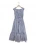 HER LIP TO (ハーリップトゥ) Riviera Double Bow Dress ブルー サイズ:S：10000円