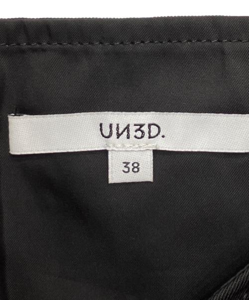 UN3D.（アンスリード）UN3D. (アンスリード) CURVE FLAP FIELD BUSTIER ブラック サイズ:38の古着・服飾アイテム