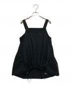 UN3D.アンスリード）の古着「PADDING HEM DESIGN SH CAMISOLE」｜ブラック