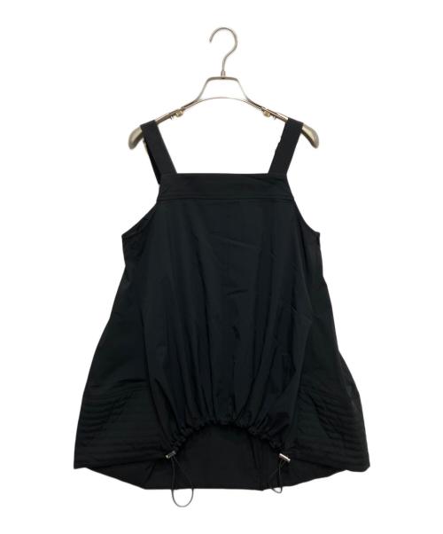 UN3D.（アンスリード）UN3D. (アンスリード) PADDING HEM DESIGN SH CAMISOLE ブラック サイズ:36の古着・服飾アイテム