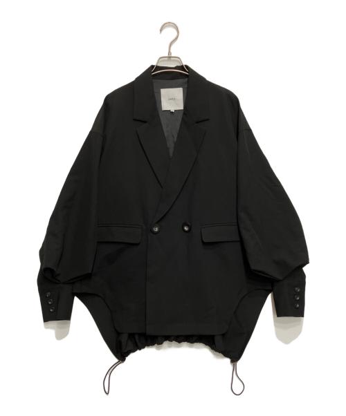 UN3D.（アンスリード）UN3D. (アンスリード) W TRIANGLE TUCK JK ブラック サイズ:36の古着・服飾アイテム