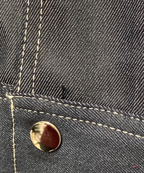 OMMO（オーエムエムオー）OMMO (オーエムエムオー) SQUARE SLEEVE JK インディゴ サイズ:Freeの古着・服飾アイテム