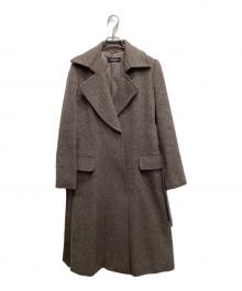 BROOKS BROTHERS（ブルックスブラザーズ）の古着「モヘヤウールロングコート」｜グレー