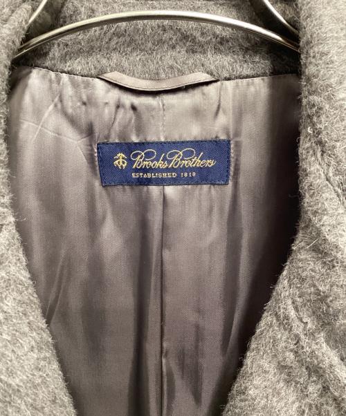 BROOKS BROTHERS（ブルックスブラザーズ）BROOKS BROTHERS (ブルックスブラザーズ) モヘヤウールロングコート グレー サイズ:2の古着・服飾アイテム