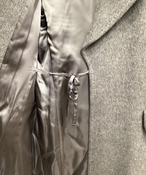 BROOKS BROTHERS（ブルックスブラザーズ）BROOKS BROTHERS (ブルックスブラザーズ) モヘヤウールロングコート グレー サイズ:2の古着・服飾アイテム