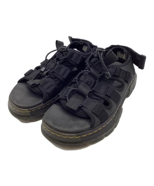 Dr.Martens（ドクターマーチン）Dr.Martens (ドクターマーチン) JERICHO  グラディエーターサンダル ブラック サイズ:38の古着・服飾アイテム