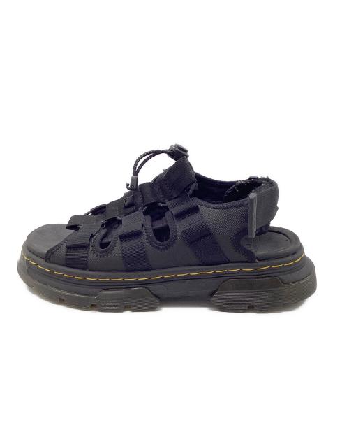 Dr.Martens（ドクターマーチン）Dr.Martens (ドクターマーチン) JERICHO  グラディエーターサンダル ブラック サイズ:38の古着・服飾アイテム