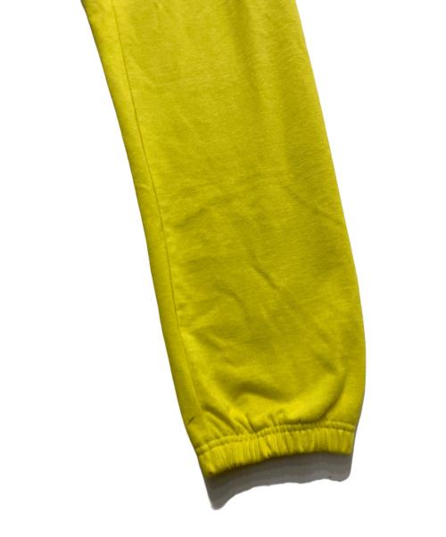SP5DER（スパイダー）SP5DER (スパイダー) スウェットパンツ イエロー サイズ:Mの古着・服飾アイテム