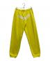 SP5DER（スパイダー）の古着「スウェットパンツ」｜イエロー