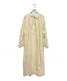 freada（フリーダ）の古着「ブラウスワンピース」｜ベージュ