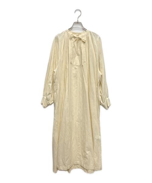 freada（フリーダ）freada (フリーダ) ブラウスワンピース ベージュ サイズ:freeの古着・服飾アイテム