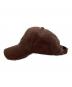 A BATHING APE (ア ベイシング エイプ) Moonface embroidered twill cap ブラウン：5000円