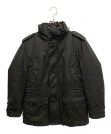 BURBERRY LONDON（バーバリーロンドン）の古着「裏地チェックキルティングライナー付ジャケット」｜ブラック