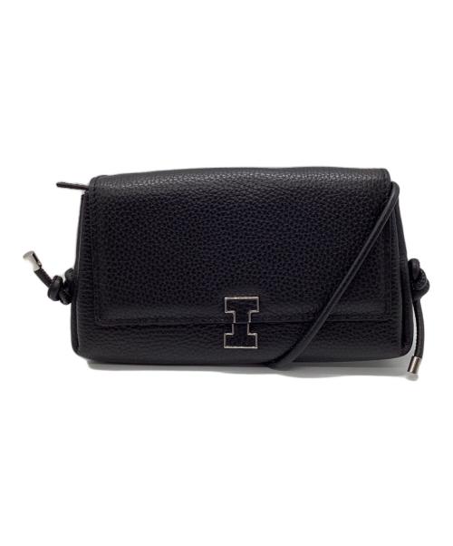 IACUCCI（イアクッチ）IACUCCI (イアクッチ) アバ ウォレットショルダー CERVO ブラックの古着・服飾アイテム