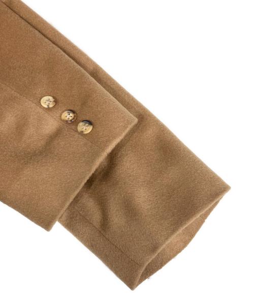 Aquascutum（アクアスキュータム）Aquascutum (アクアスキュータム) ピュアカシミヤダブルコート ブラウン サイズ:14の古着・服飾アイテム