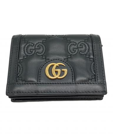 GUCCI グッチ 財布・ケース  黒 【古着】【中古】【送料無料】 中古・古着通販】GUCCI (グッチ) 長財布 ブラック｜ブランド・古着通販