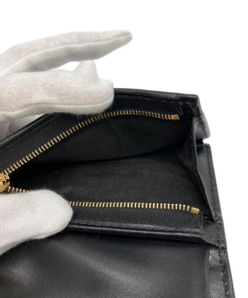 GUCCI（グッチ）GUCCI (グッチ) GGマトラッセカードケースウォレット ブラックの古着・服飾アイテム