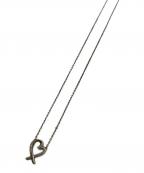 TIFFANY & Co.ティファニー）の古着「ラビングハートネックレス」｜シルバー