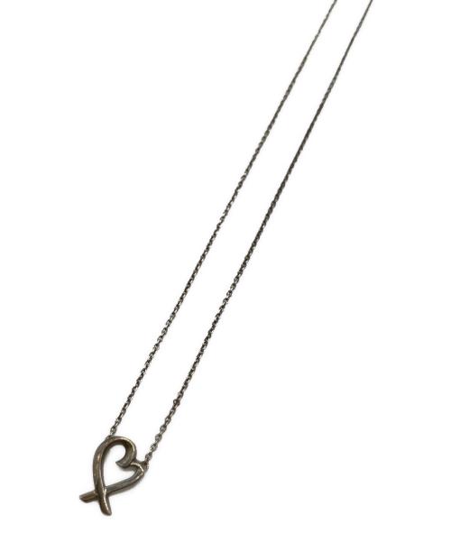 TIFFANY & Co.（ティファニー）Tiffany & Co. (ティファニー) ラビングハートネックレス シルバーの古着・服飾アイテム