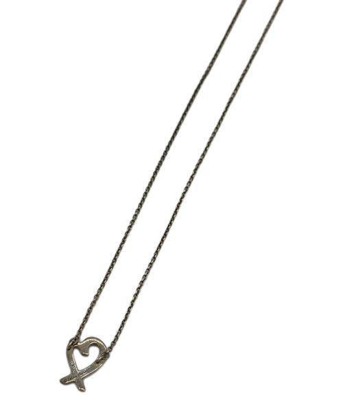 TIFFANY & Co.（ティファニー）Tiffany & Co. (ティファニー) ラビングハートネックレス シルバーの古着・服飾アイテム
