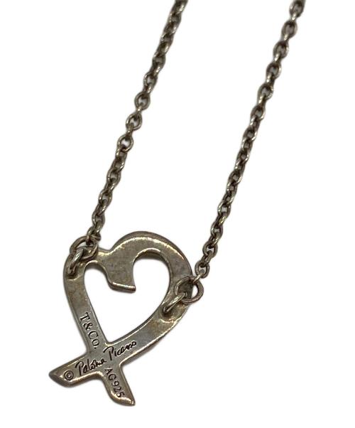 TIFFANY & Co.（ティファニー）Tiffany & Co. (ティファニー) ラビングハートネックレス シルバーの古着・服飾アイテム