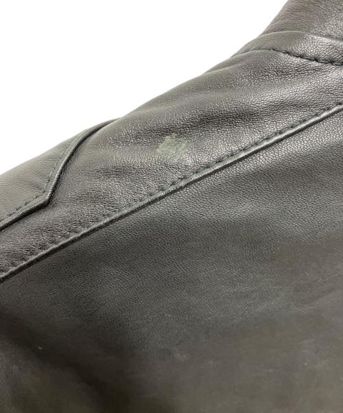 ALL SAINTS（オールセインツ）ALL SAINTS (オールセインツ) レザージャケット ブラック サイズ:Sの古着・服飾アイテム