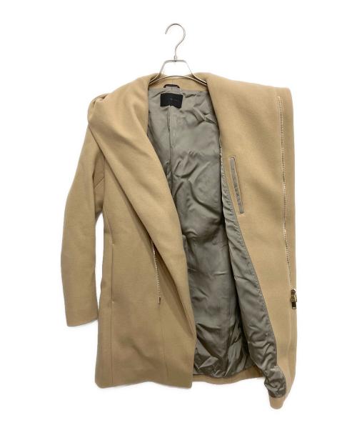 Junhashimoto（ジュンハシモト）Junhashimoto (ジュンハシモト) WRAP COAT ベージュ サイズ:3の古着・服飾アイテム