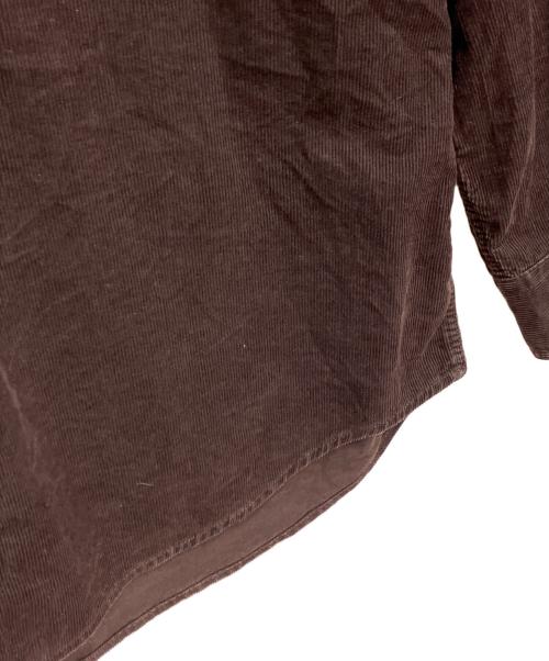 ARMANI JEANS（アルマーニジーンズ）ARMANI JEANS (アルマーニジーンズ) コーデュロイシャツ ブラウン サイズ:XLの古着・服飾アイテム