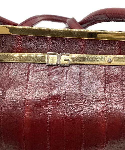 DOLCE & GABBANA（ドルチェ＆ガッバーナ）DOLCE & GABBANA (ドルチェ＆ガッバーナ) ハンドバッグ レッドの古着・服飾アイテム